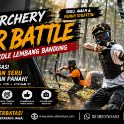 Archery War Battle Cikole Lembang Bandung - Paket Wisata Panahan Outbound
